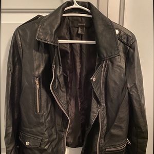 Small Black Stylish Leather Jacket